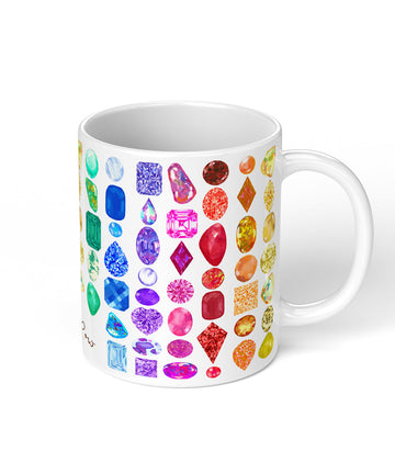 Rainbow Gemstone Series I Coffee Mug