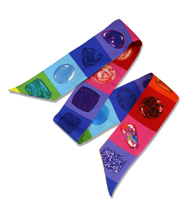 Gemstone Twilly Scarf